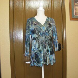 Crushed Velvet Top by Energé World Wear EUC